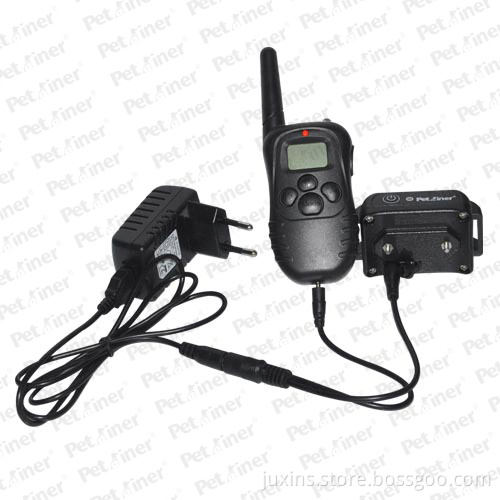 Waterproof and Rechargeable Remote Training Dog Collar with LCD Display